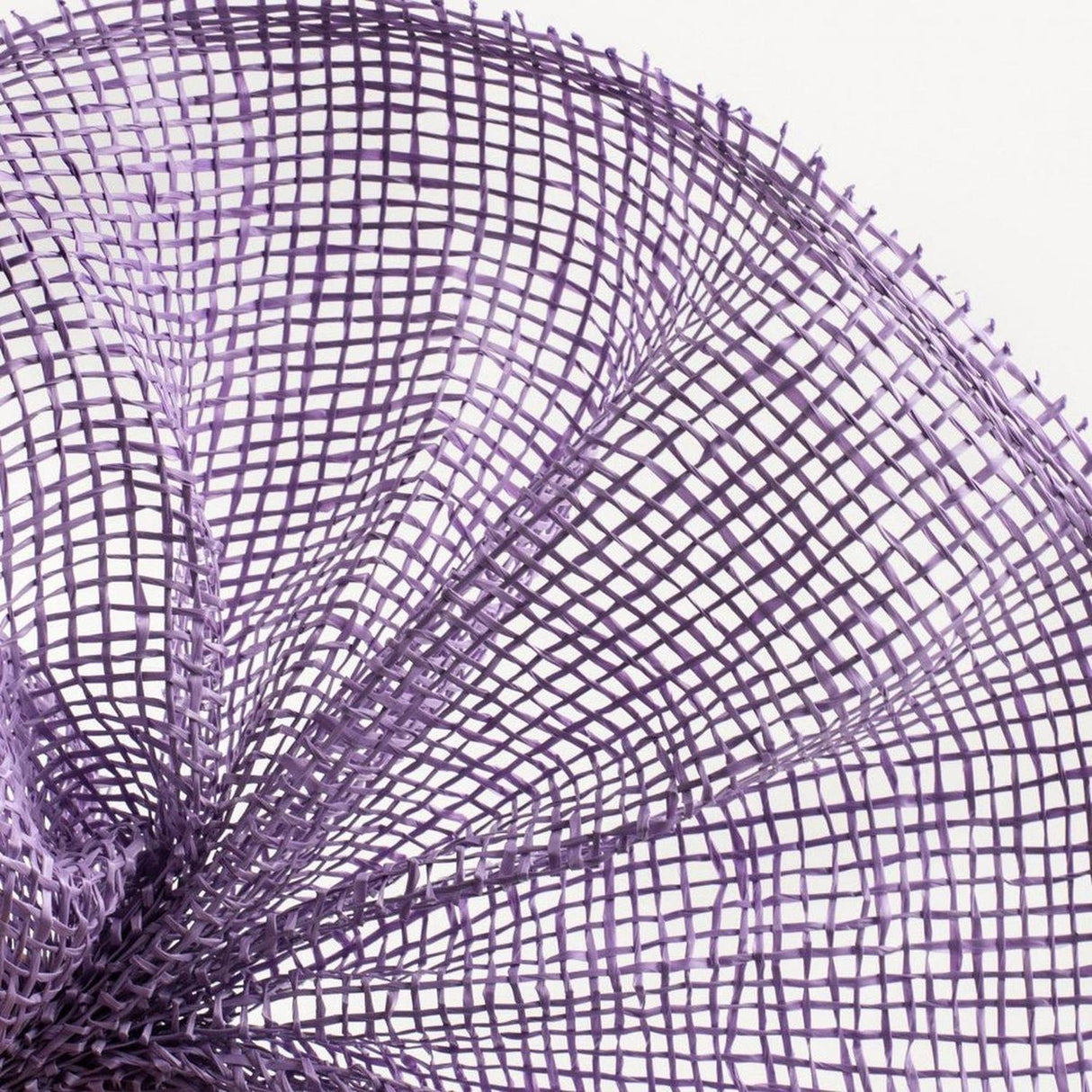 10" Poly Burlap Mesh Ribbon: Lavender Purple (10 Yards)