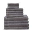 100% cotton quick dry 12 piece bath towel set - Tuesday Morning - Bath Towels