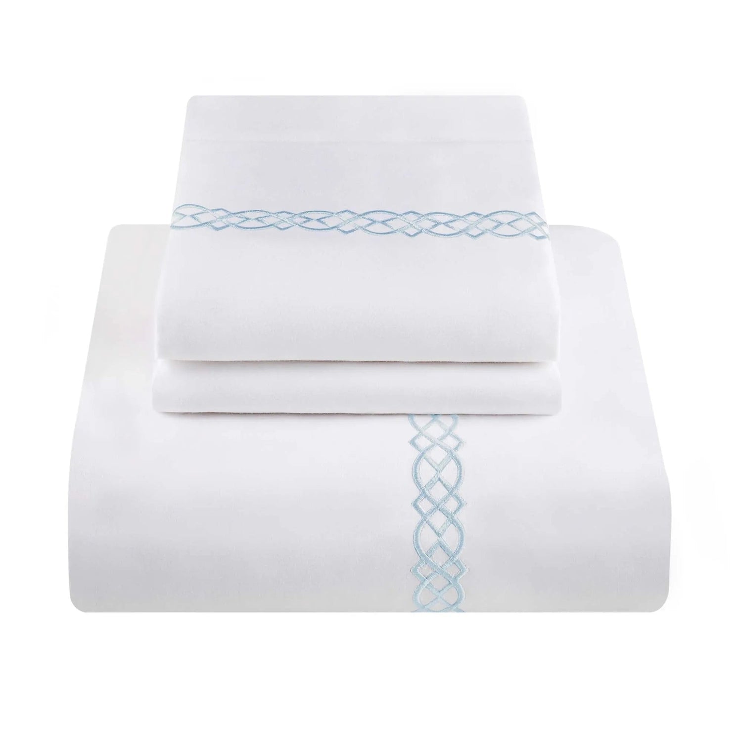 1000 Thread Count Egyptian Cotton Embroidered Duvet Cover Set - Egyptian Cotton Duvet Cover Set by Superior