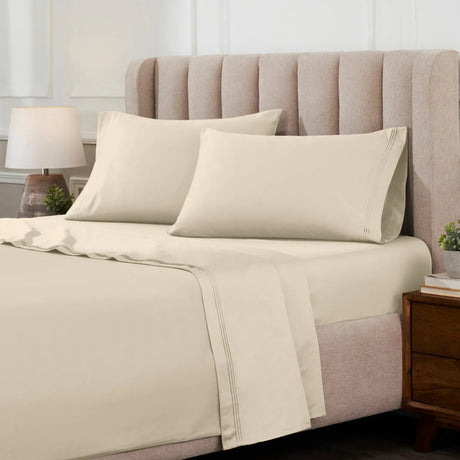 Egyptian Cotton 1000 Thread Count Extra Deep Solid Sheet Set - Egyptian Cotton Sheet Set by Superior