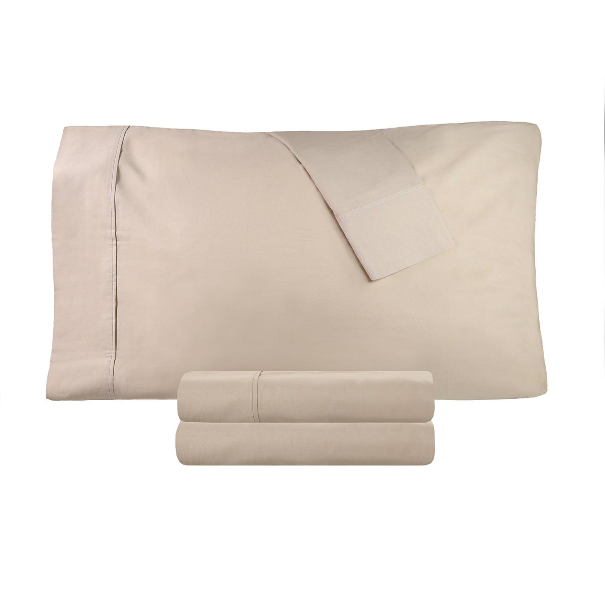 300 Thread Count 100% Cotton Sheet Set Percale Solid Deep Pocket - Sheet Set by Superior Brand