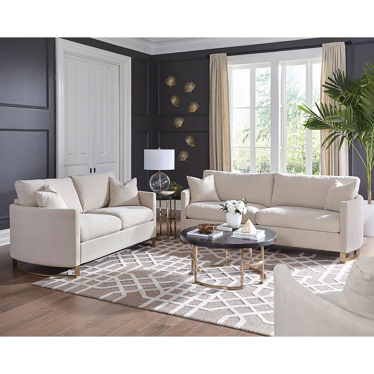 Ulrika - Sofa With Reversible Seating - Beige