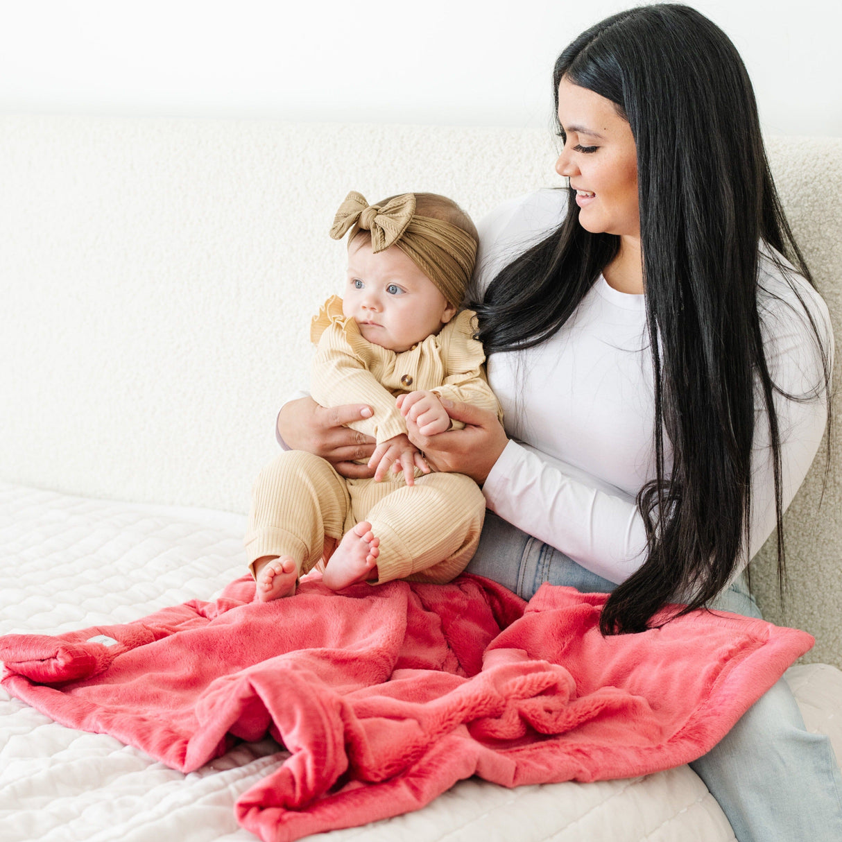 Lush Receiving Blanket 30x40 Inch by Saranoni