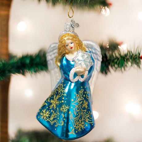 Glistening-Snowflake-Angel-Christmas-Ornaments