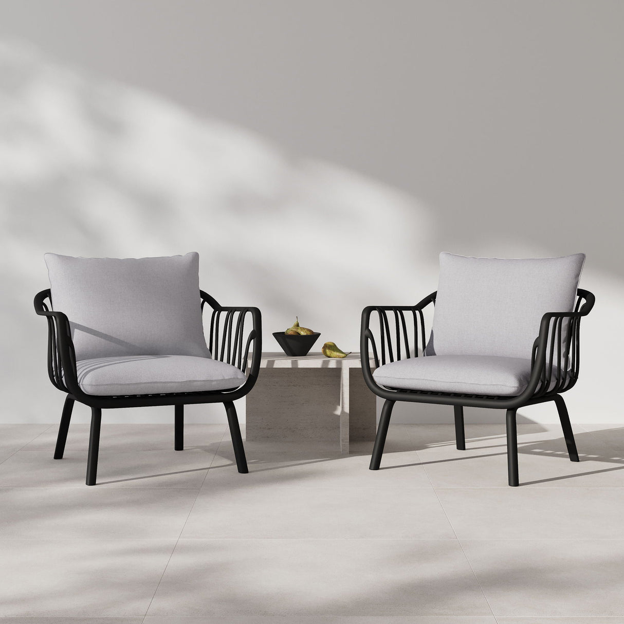 Huron - Outdoor Club Chair (Set of 2)