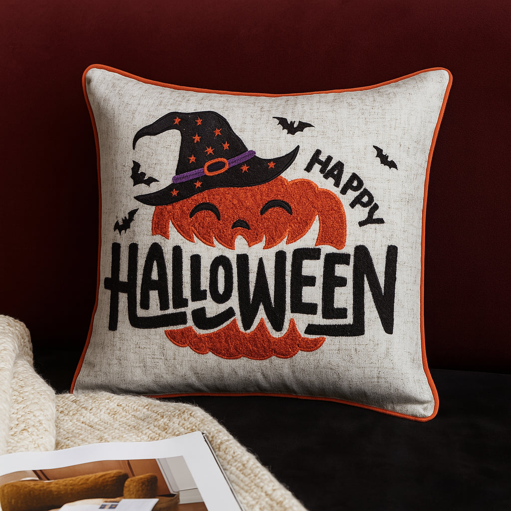 Embroidered-Halloween-Pumpkin-Accent-Pillow-Throw-Pillows