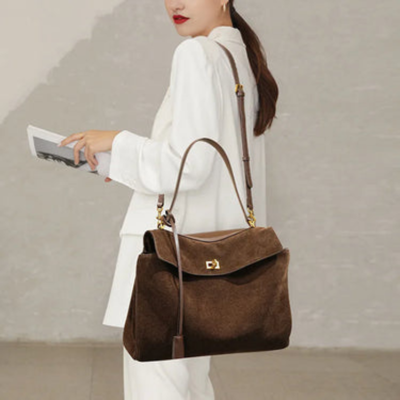 Large Rectangular Shoulder Handbag