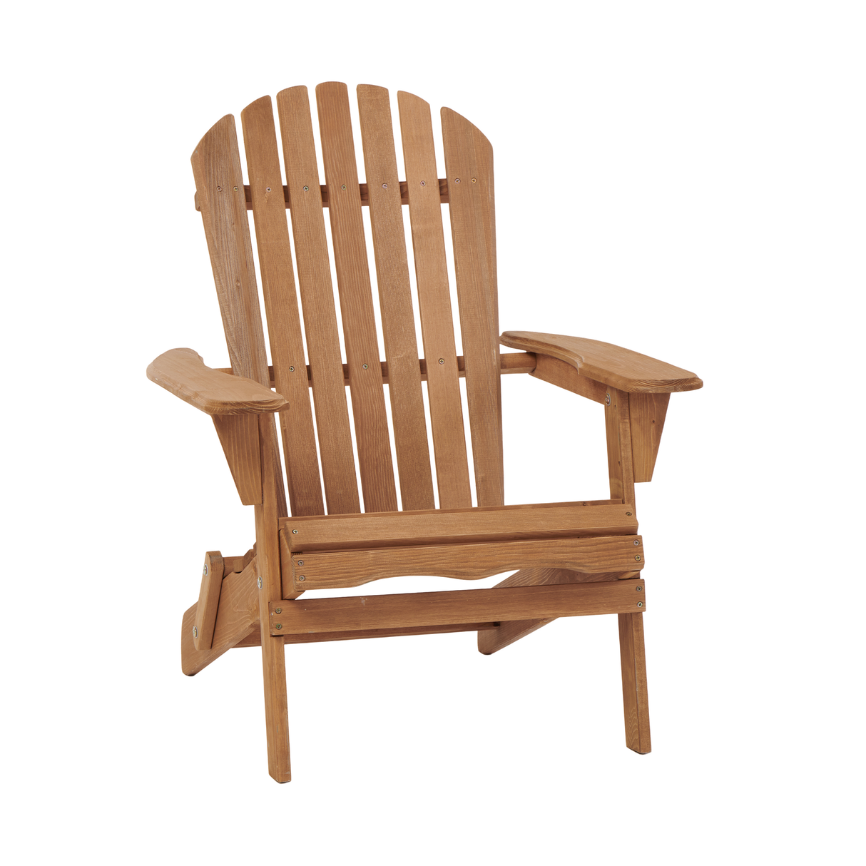Outdoor Wooden Folding Adirondack Chair Set of 2