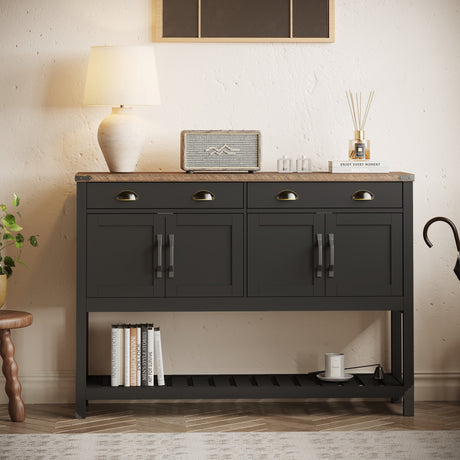 Modern-Farmhouse-Sideboard-Buffet-Cabinet-with-Drawers-