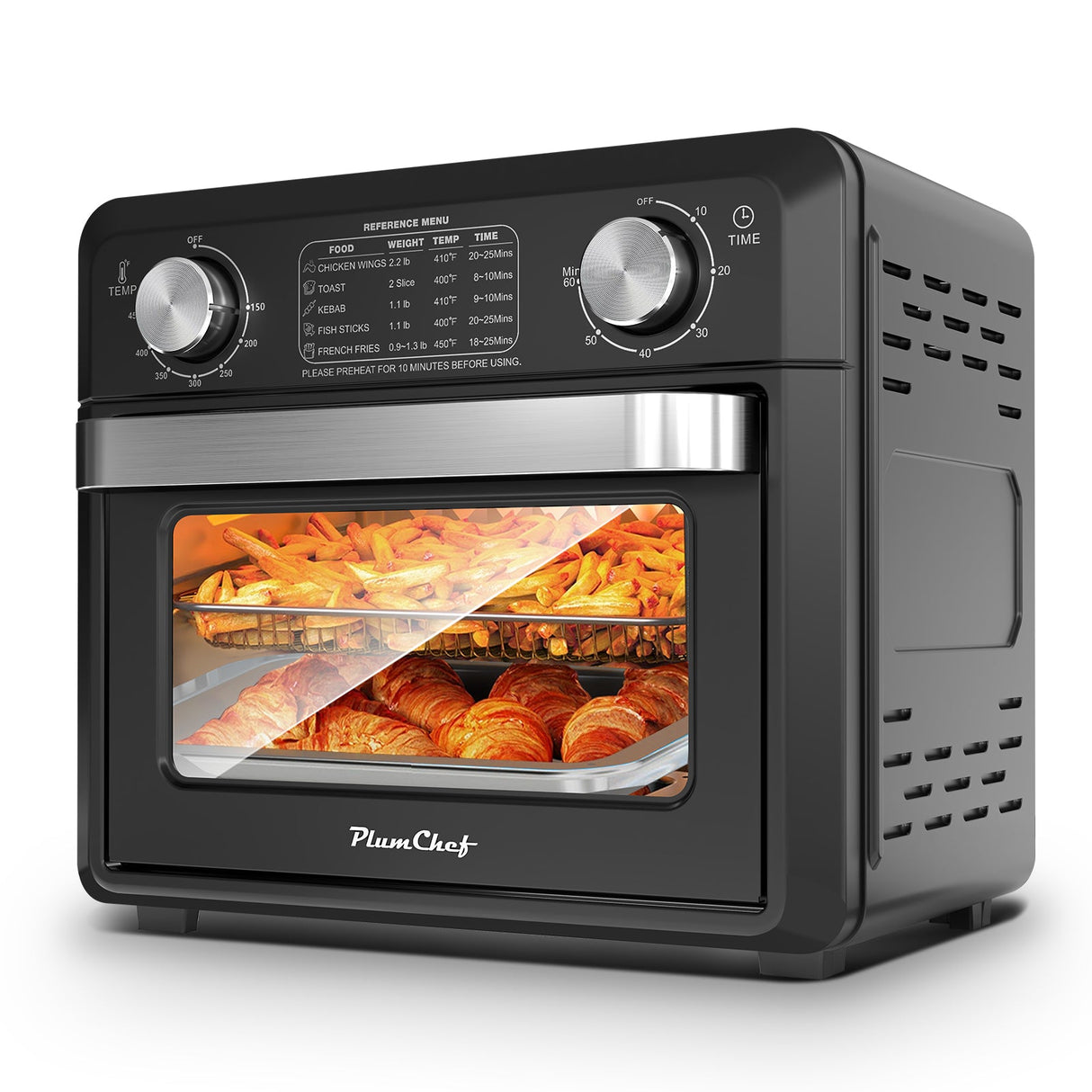Compact Air Fryer Toaster Oven 11QT