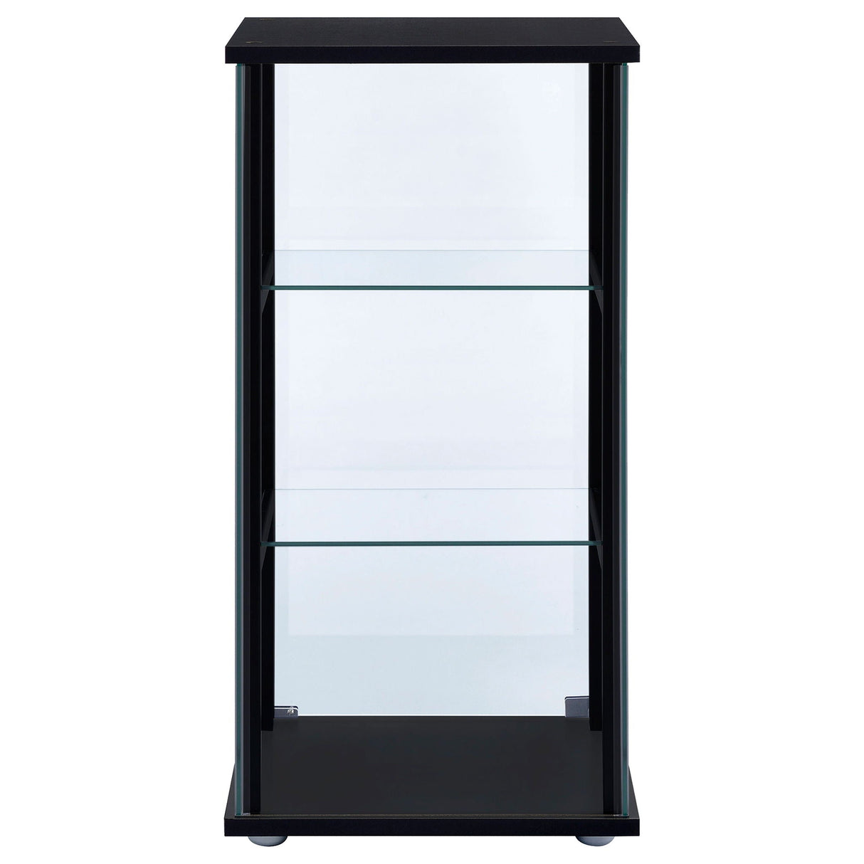 Callie - 3 Shelf Curio Cabinet - Black