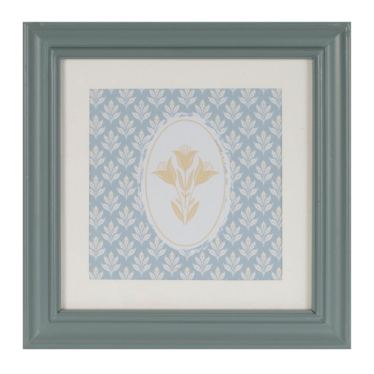 Framed Floral Wall Print (Set of 2)