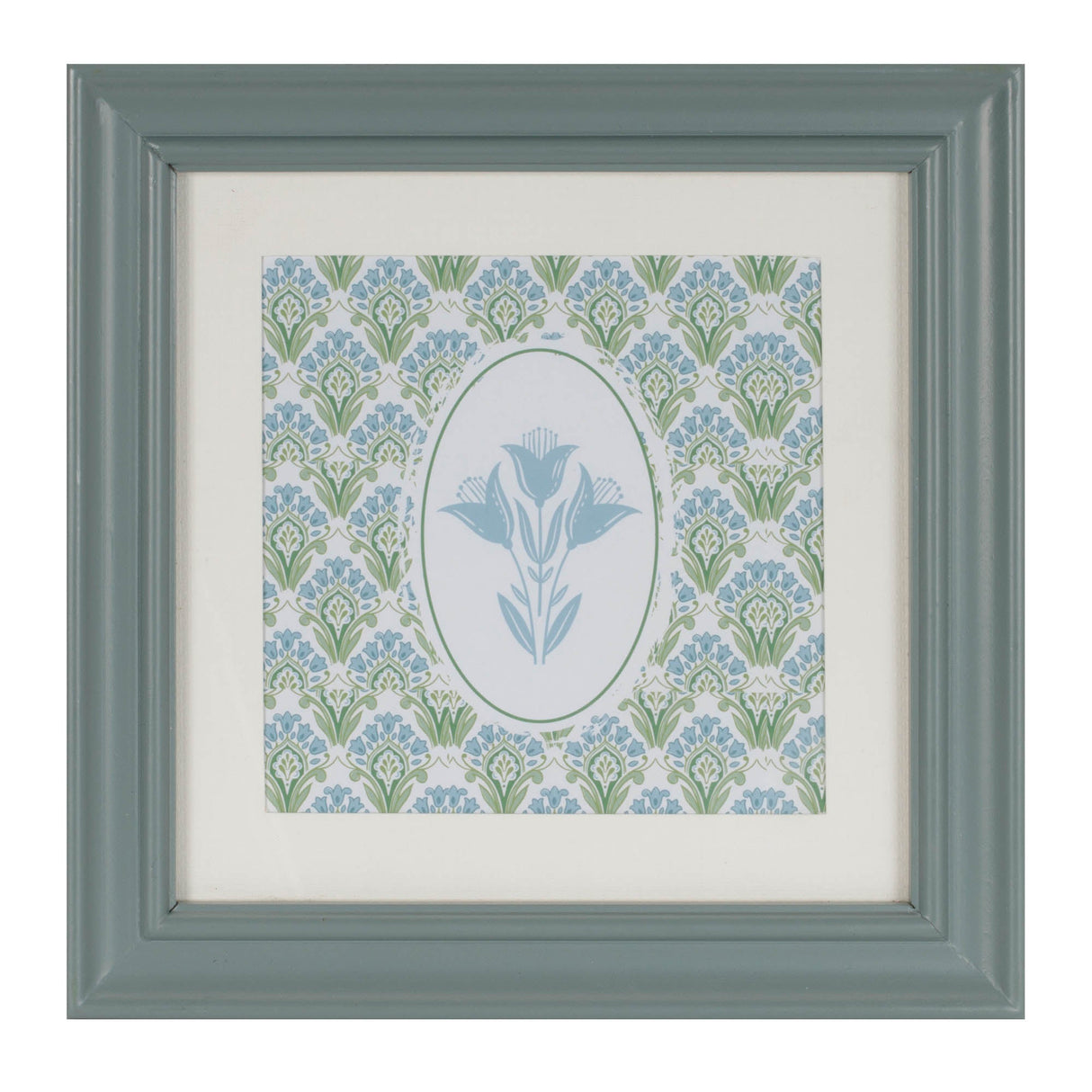 Framed Floral Wall Print (Set of 2)