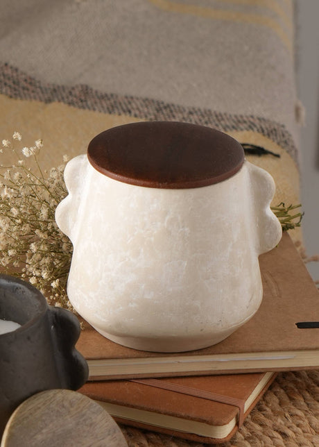 Jar-Candle--Ecomix-Wax-Fill-With-Wooden-Lid-Vanilla-Lavender,-8oz-