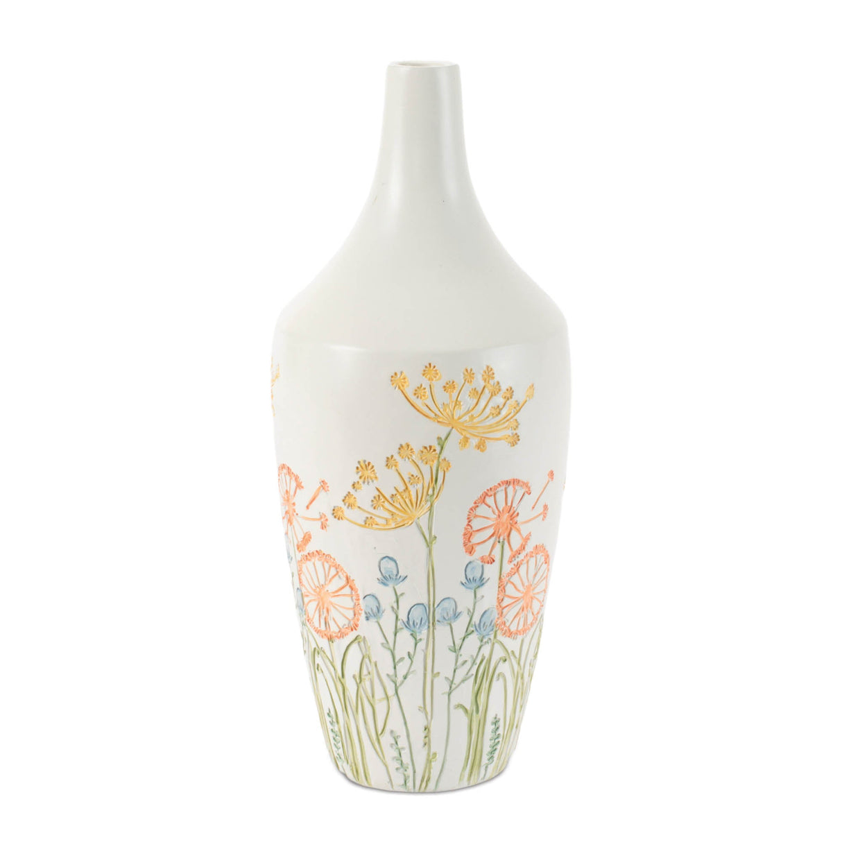 Wildflower Botanical Resin Vase (Set of 3)