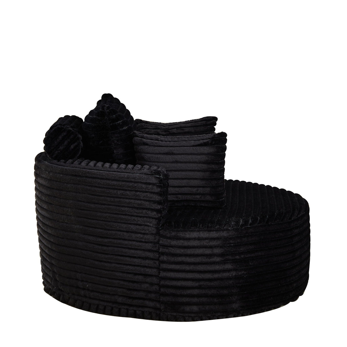 Modern Single Sofa With Backrest Pillow For Living Room