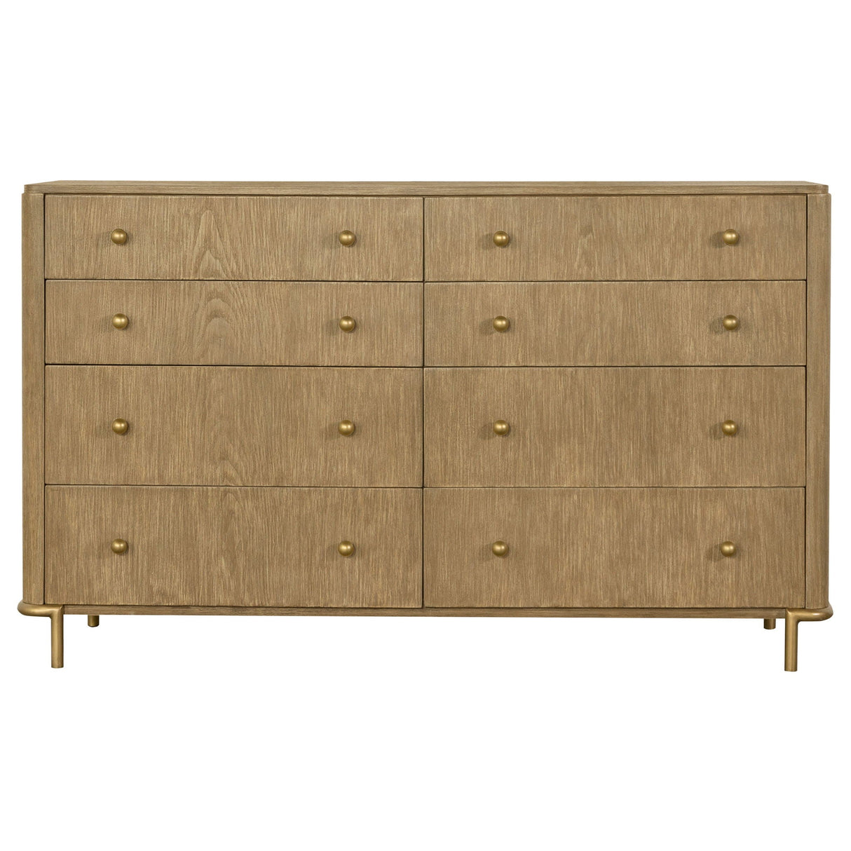 Stevie - Rectangular 8 Dresser - Sand