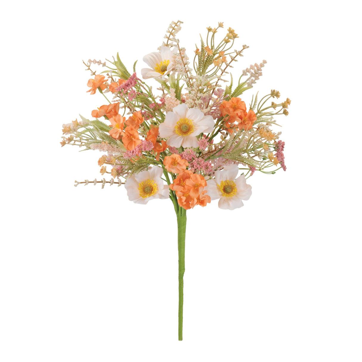Mixed Garden Floral Bush Set of 2