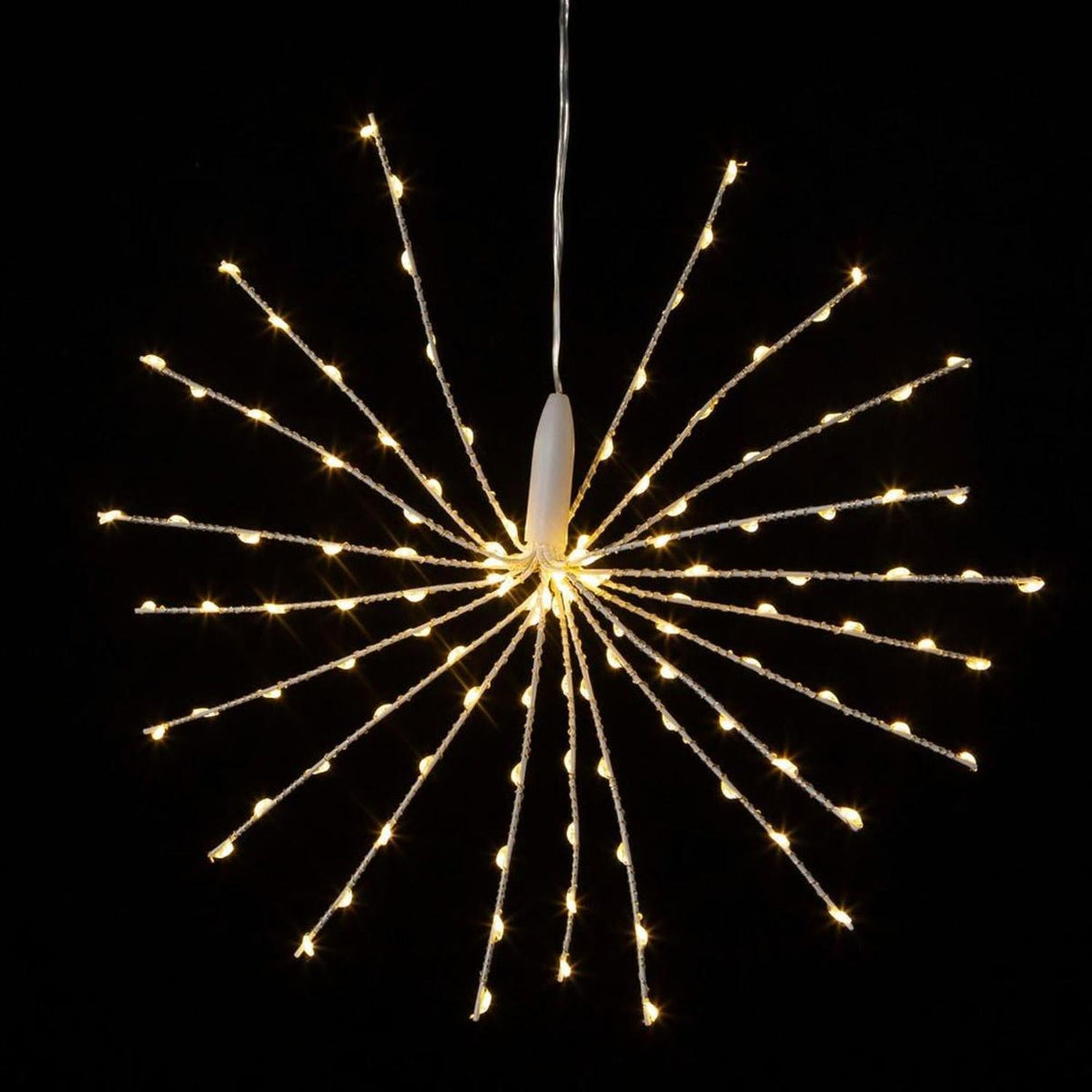 11.8" 120-Light Warm White Starburst