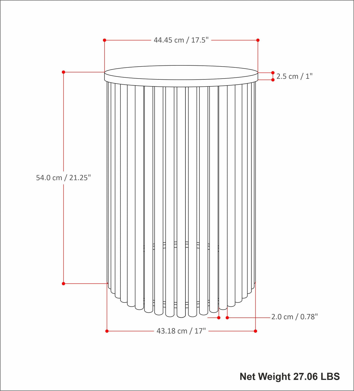 Demy - Accent Table