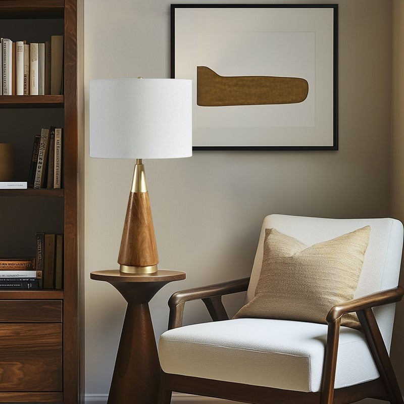 Triangular Table Lamp