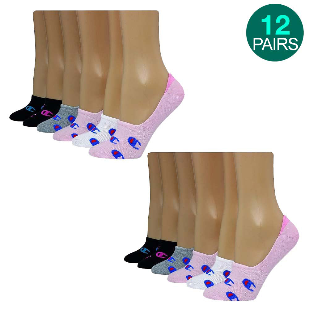 12-Pack Champion Liner Socks