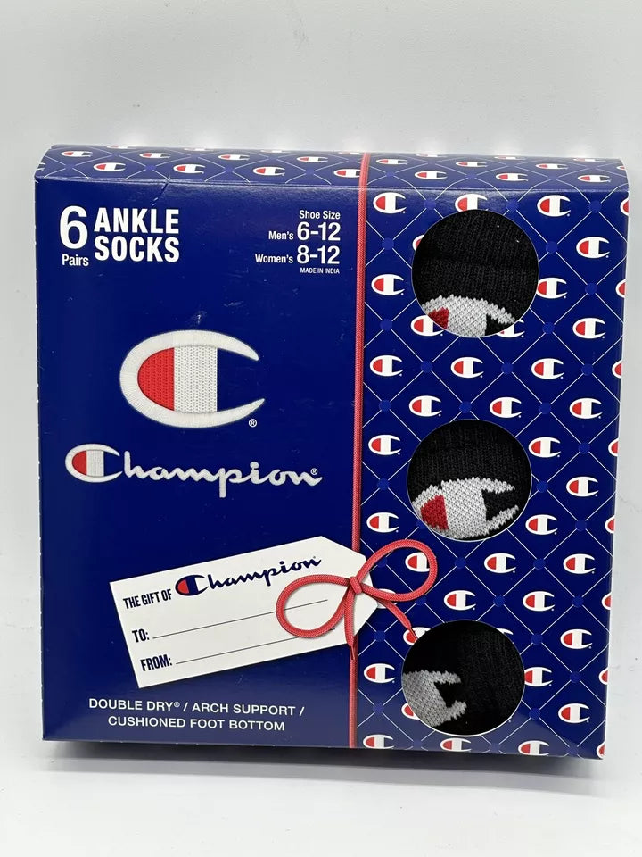 12-Pack Champion Ankle Socks