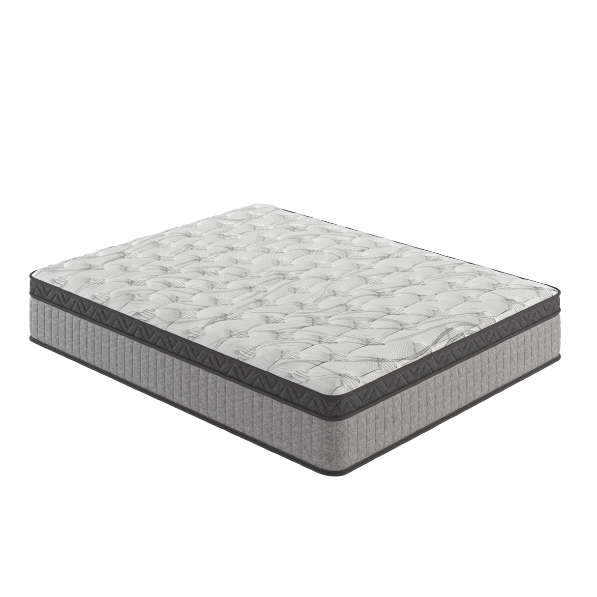 12" innerspring hybrid and cooling gel memory foam mattress, medium to firm support - Tuesday Morning - Mattresses