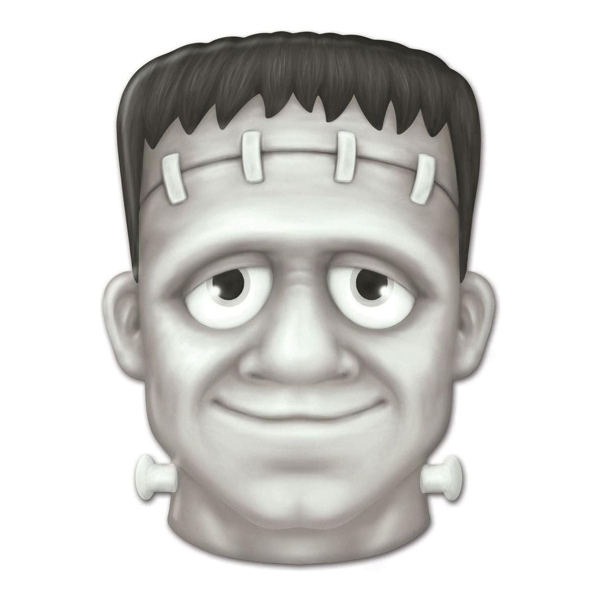 12" Metal Embossed Sign: Frankenstein (Black)