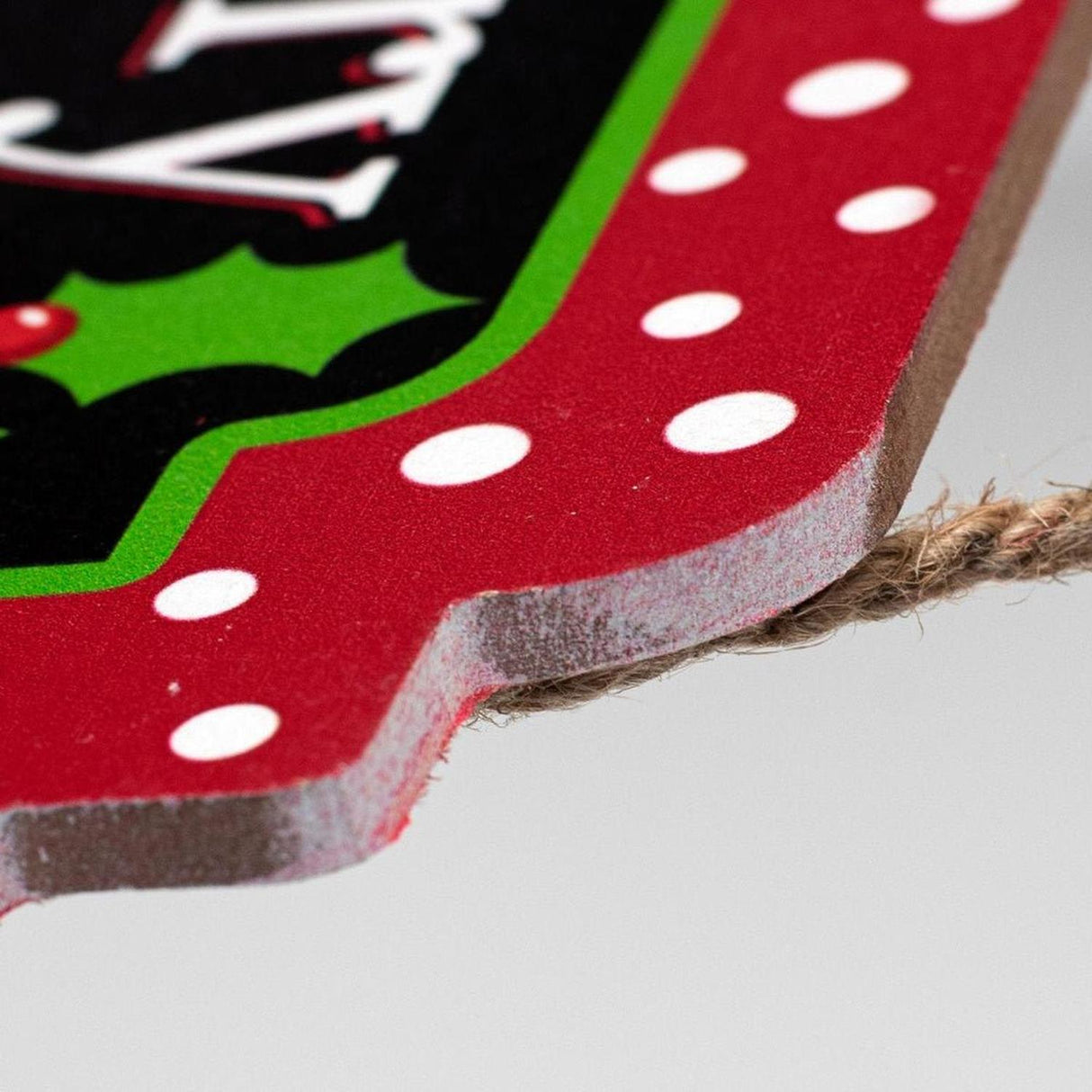 12" Wooden Sign: Merry Christmas