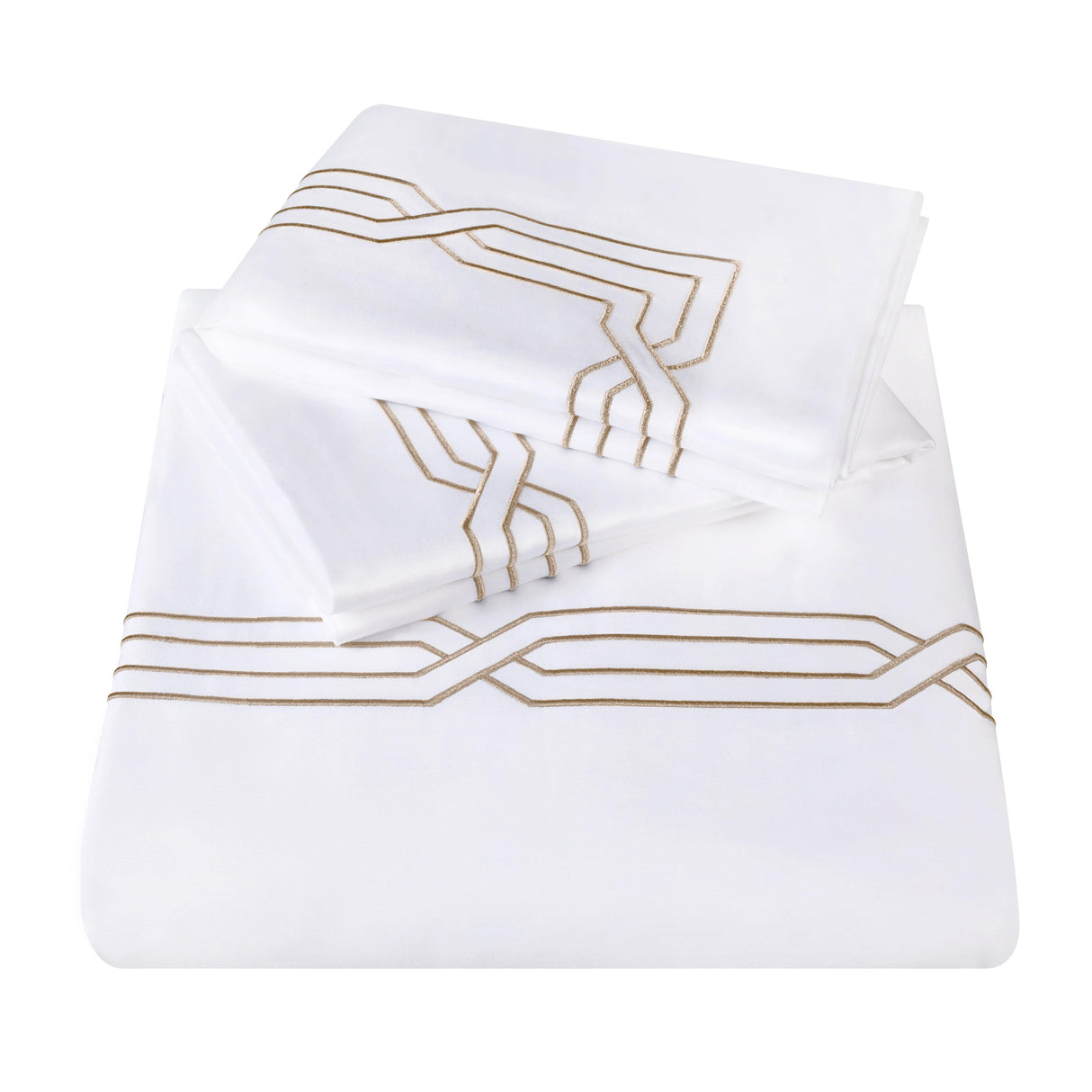 1200 Thread Count Egyptian Cotton Embroidered Duvet Cover Set - Egyptian Cotton Duvet Cover Set by Superior