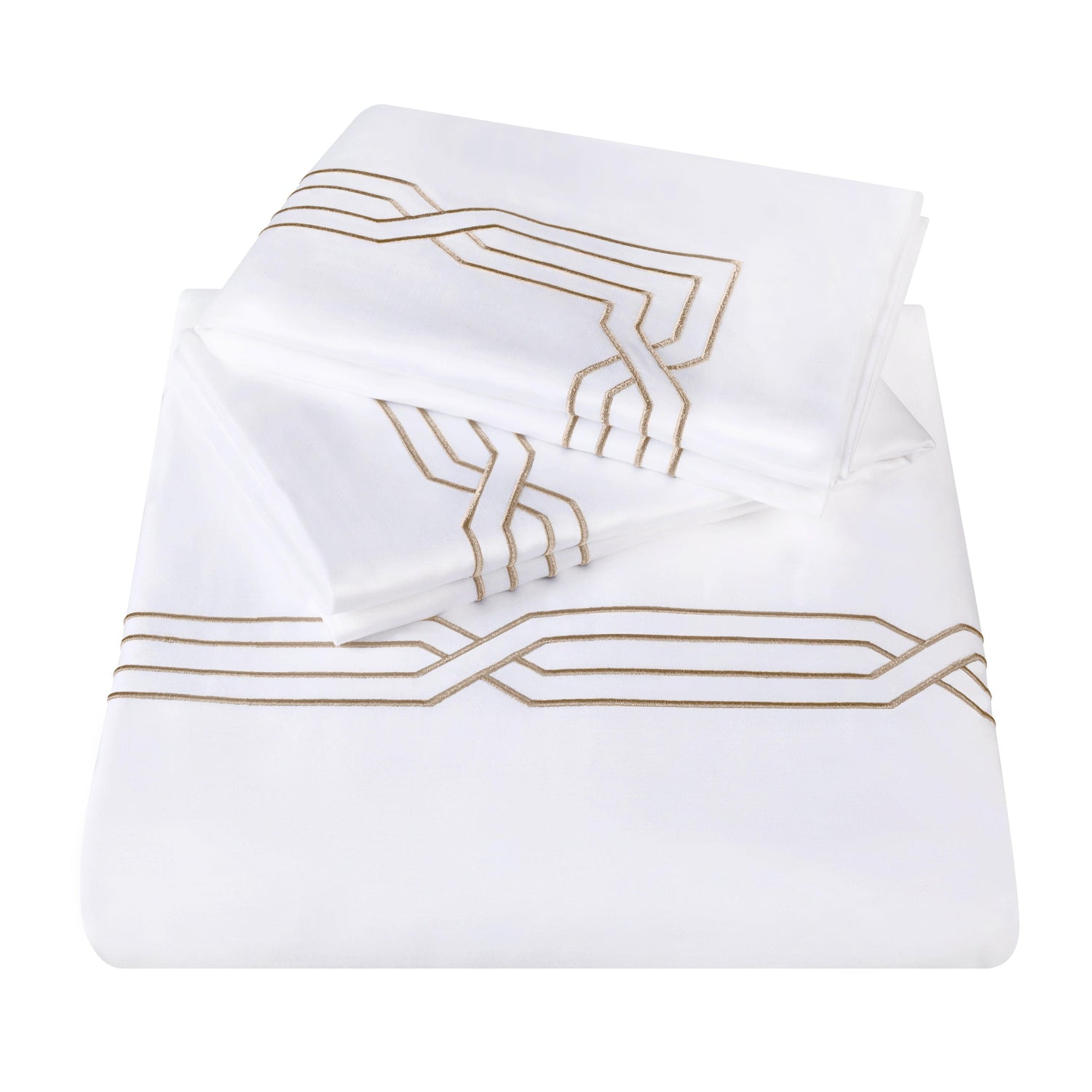 1200 Thread Count Egyptian Cotton Embroidered Duvet Cover Set - Egyptian Cotton Duvet Cover Set by Superior