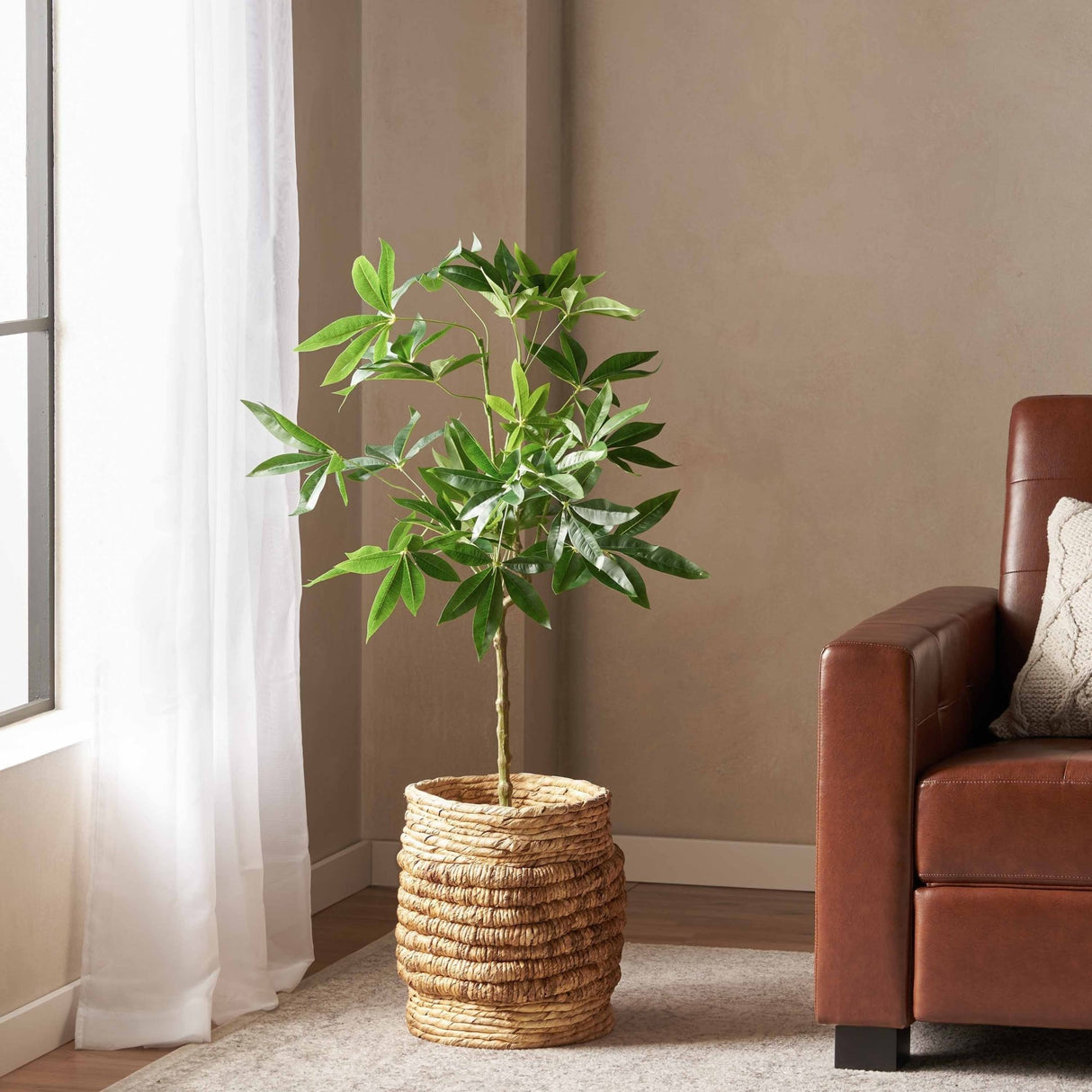 120cm-artificial-pachira-macrocarpa-Artificial-Flowering-Plants