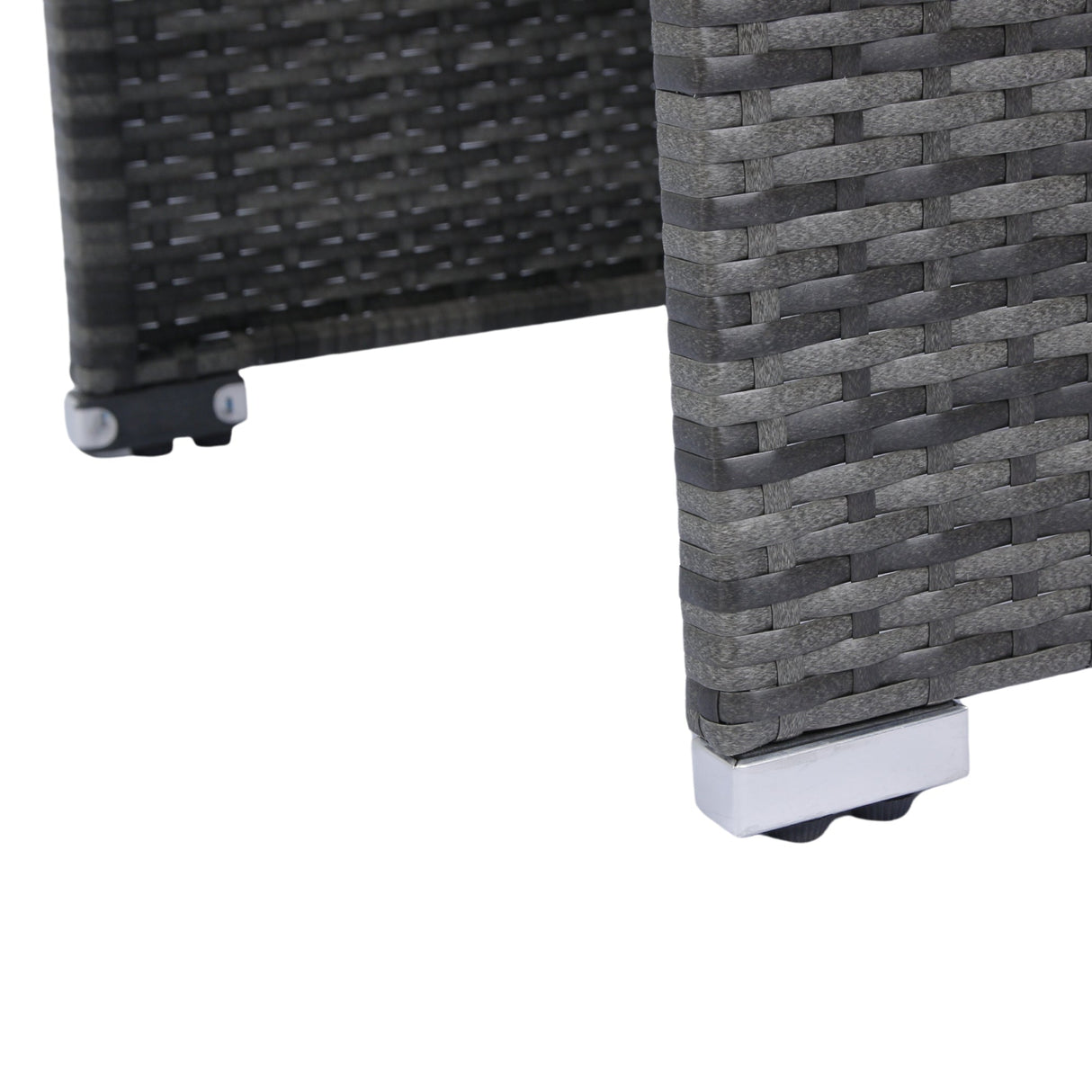 8 Piece Patio Sectional Wicker Rattan Outdoor Sofa Set with Storage Box