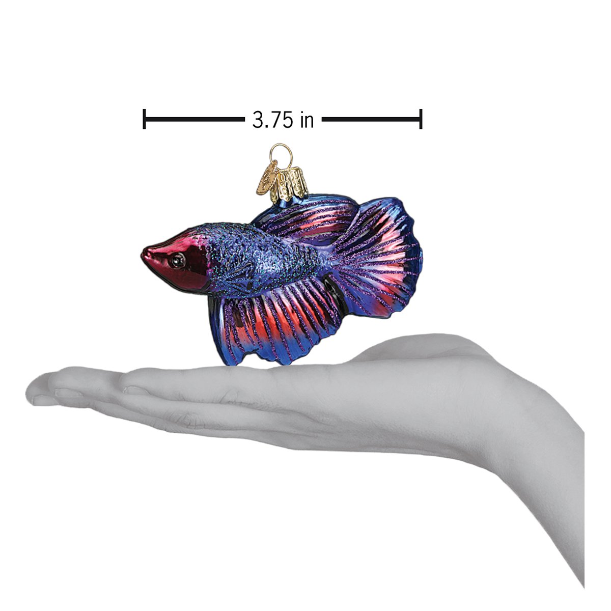 Betta Fish Ornament by Old World Christmas