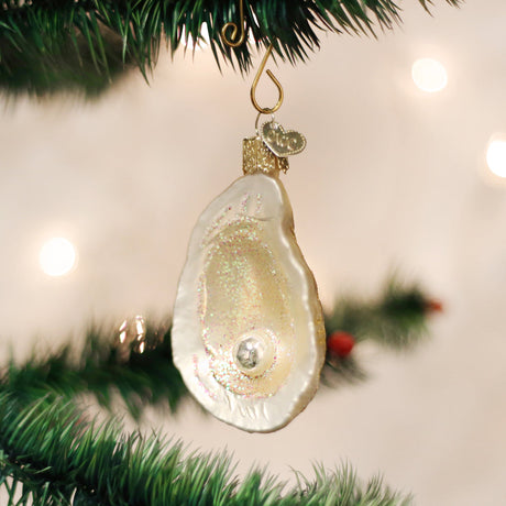 Oyster-With-Pearl-Ornament-Christmas-Ornaments
