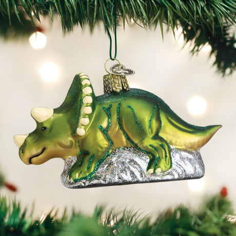 Triceratops-Ornament-Christmas-Ornaments