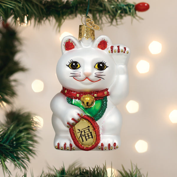 Lucky-Cat-Ornament-Christmas-Ornaments