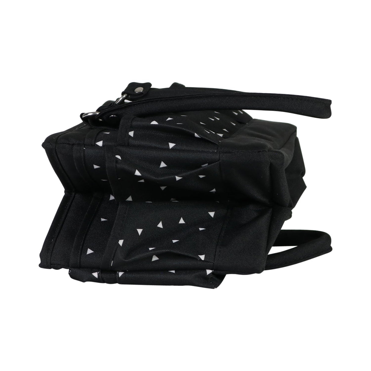 Deluxe Store & Tote Craft Organizer, Black & White Triangles