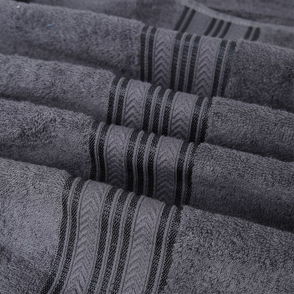 12-Piece Towel Set 100% Ringspun Cotton