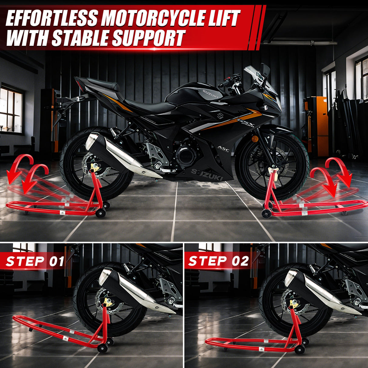 Universal Motorcycle Lifting Stands