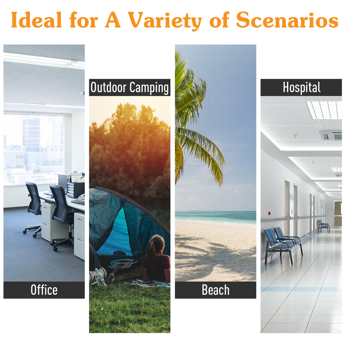 Outsunny Folding Camping Cot for Adults with Carry Bag and Side Pocket