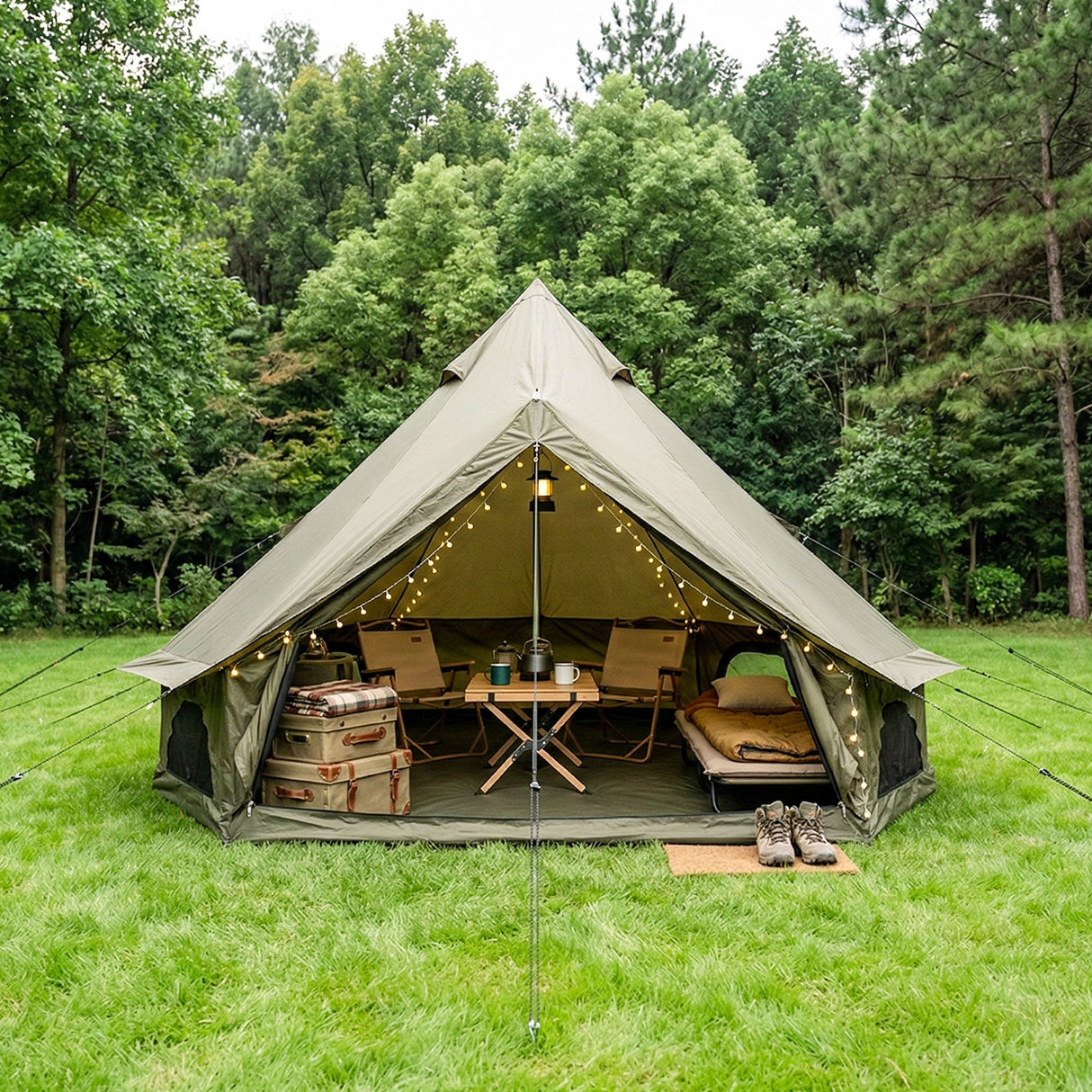 4 Season Bell Tent 13.1FT