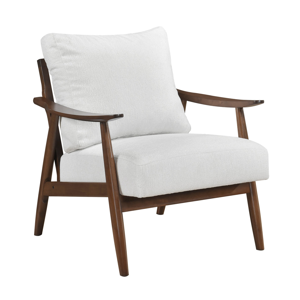 Sagebrooke Solid Wood Modern Accent Chair
