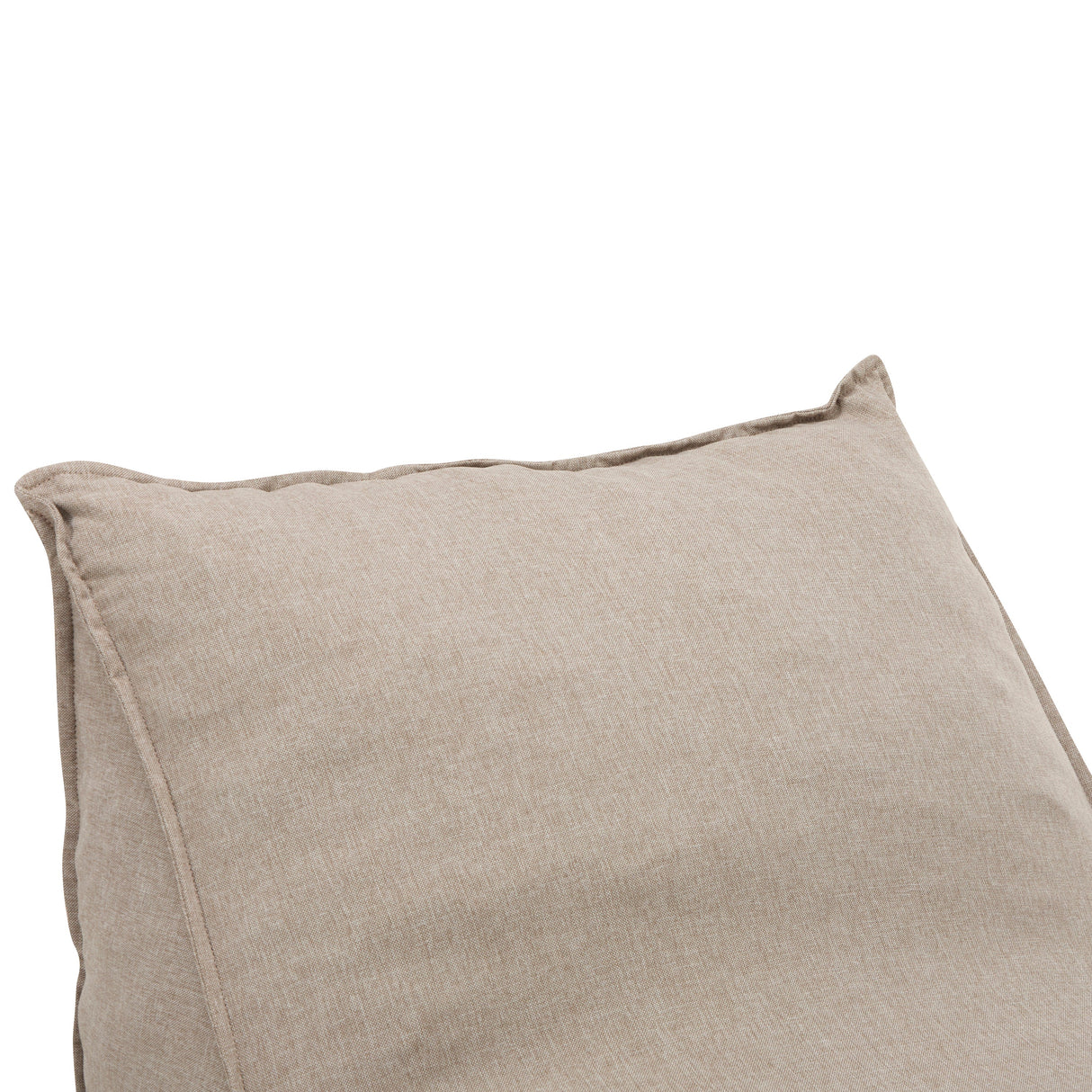 Perry Outdoor Bean Bag Lounge Chair Set of 2 in Beige