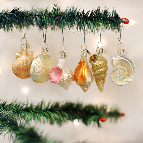 Sea-Shell-Christmas-Ornament-Set-Christmas-Ornaments