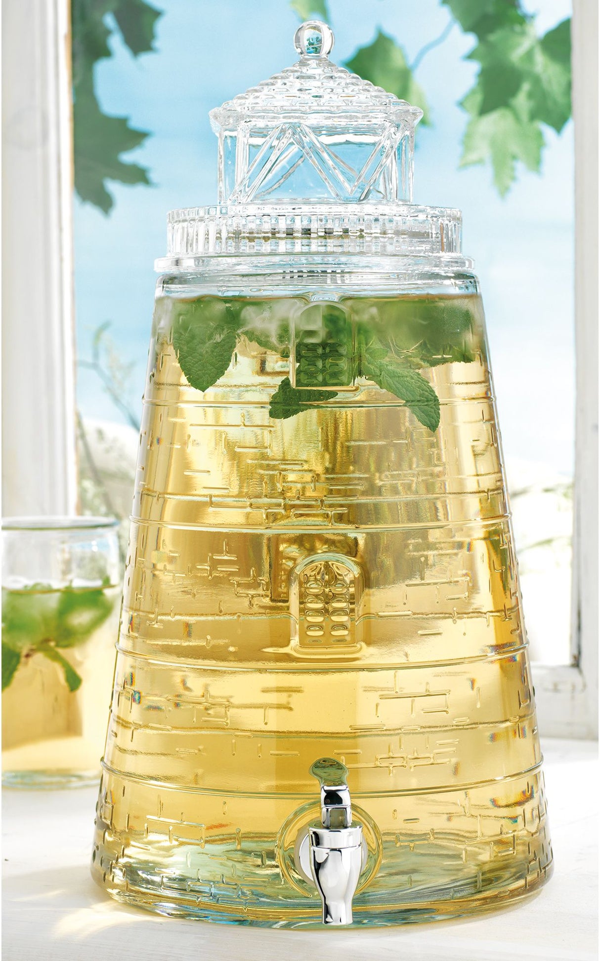 Lighthouse-Beverage-Dispenser-On-Stand-Bar-&-Beverage-Accessories