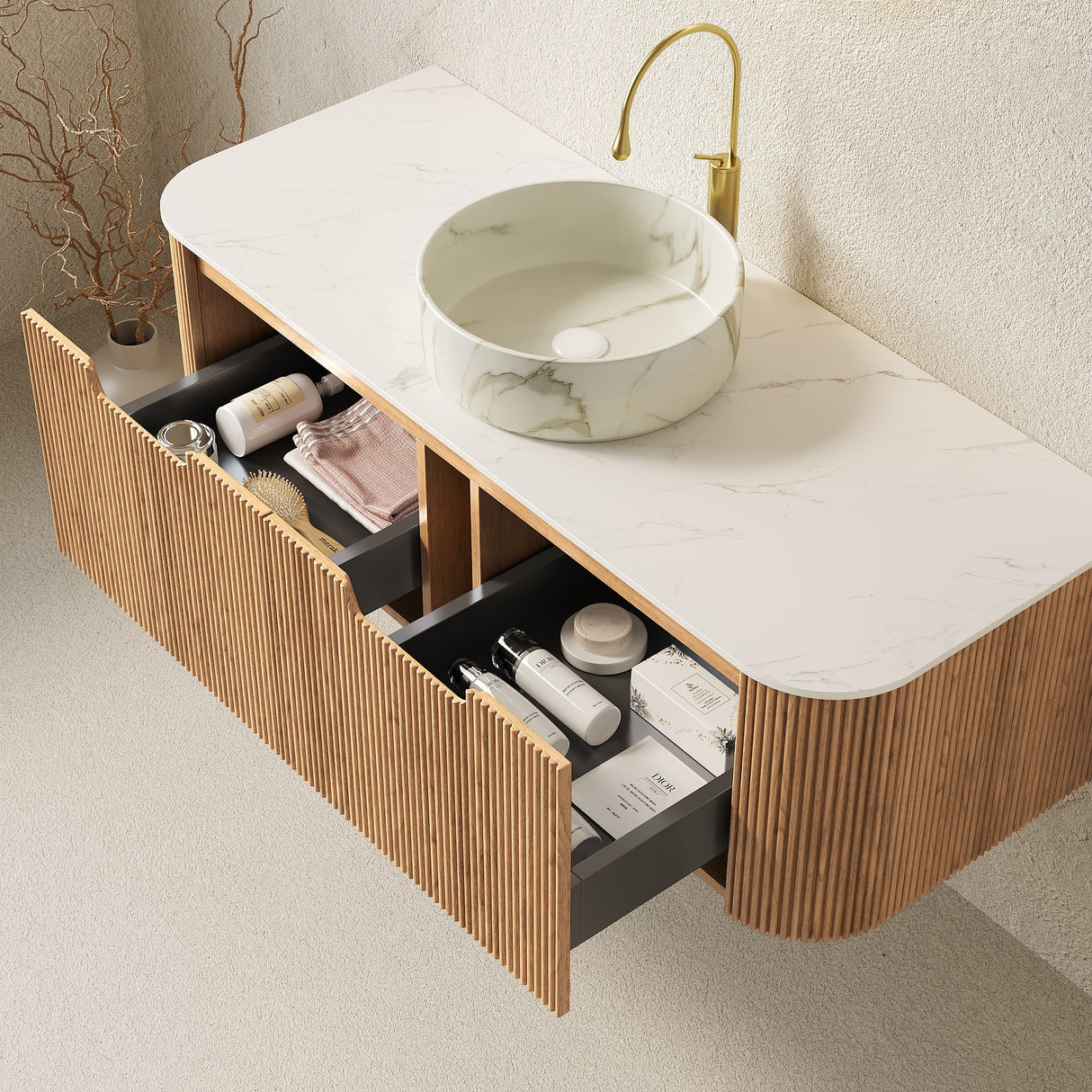 Dina 48" Bathroom Vanity & Sink