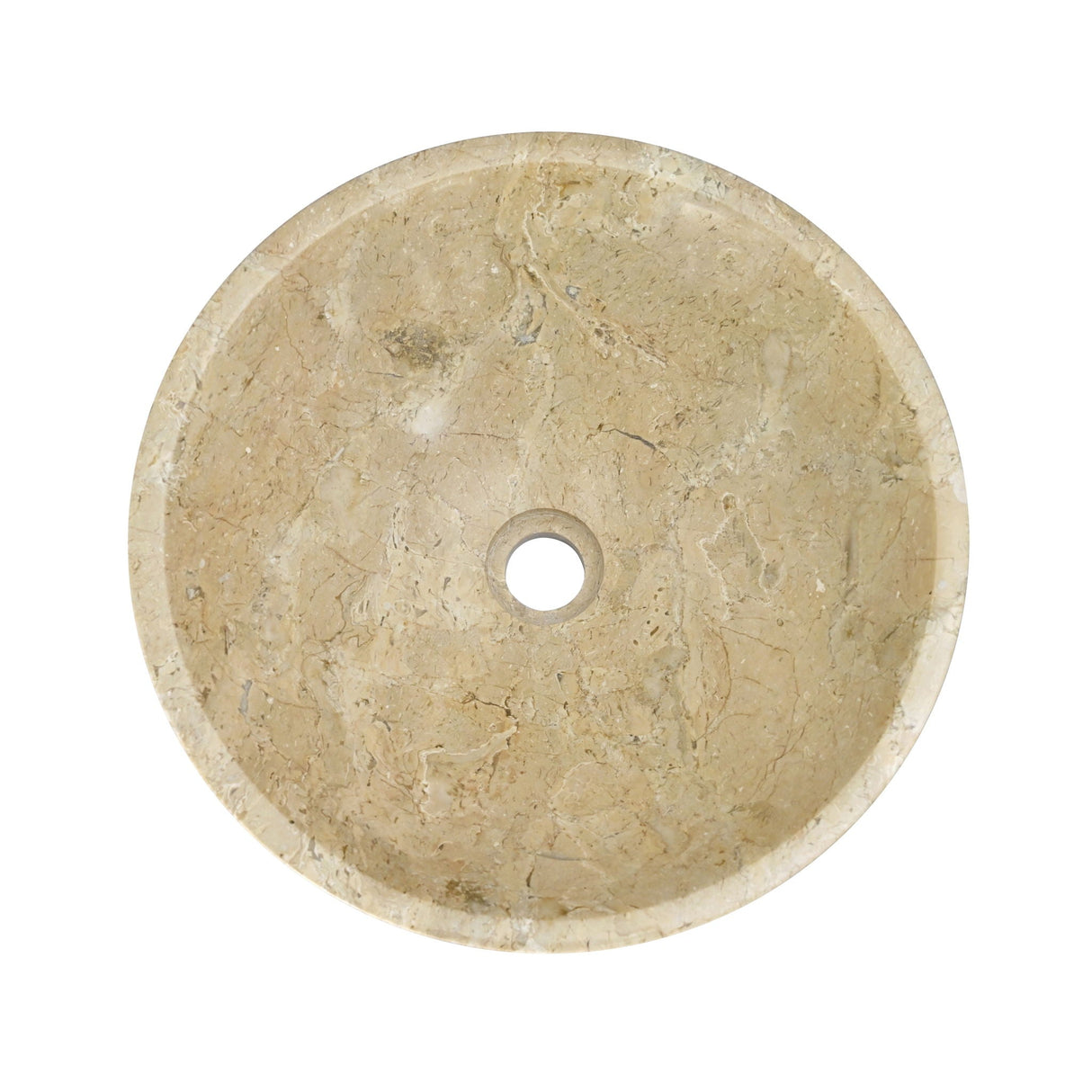 Bathroom Vessel Sink, Circular Design