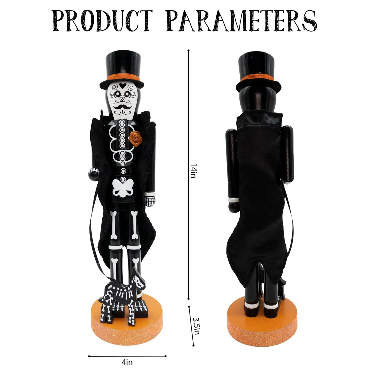 14IN Halloween Boy Nutcracker - Tuesday Morning - Decorative Objects